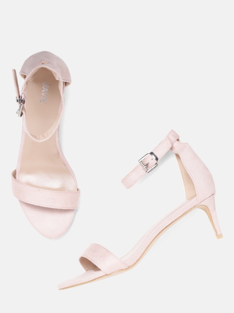 

Lavie Women Pink Solid Heels