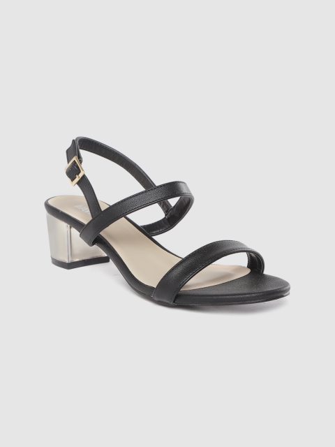 

Lavie Women Black Solid Block Heels