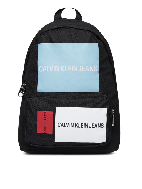 

Calvin Klein Men Black Brand Logo Backpack