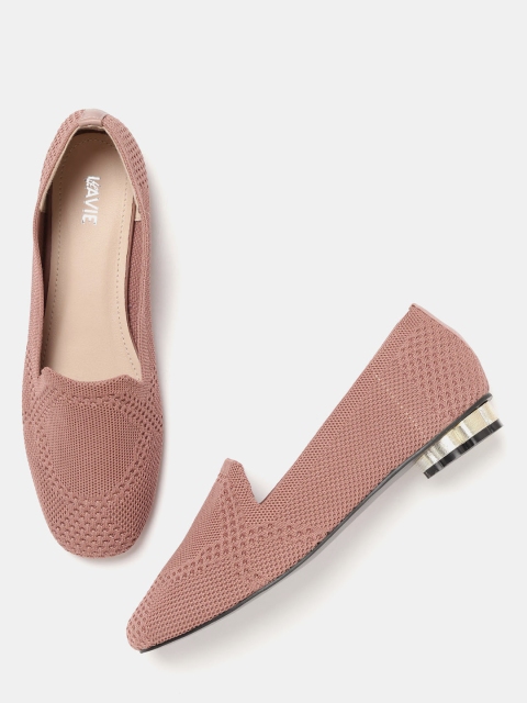 

Lavie Women Dusty Pink Woven Design Ballerinas