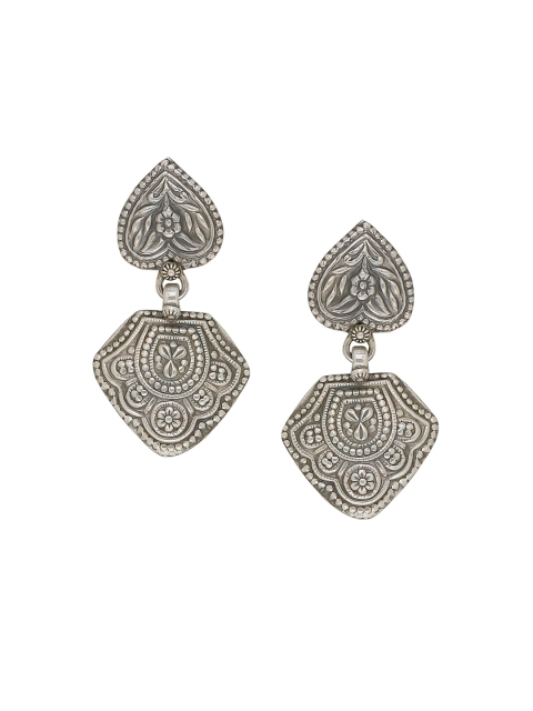 

ADORN by Nikita Ladiwala Women Sterling Silver Handcrafted Contemporary Drop Earrings