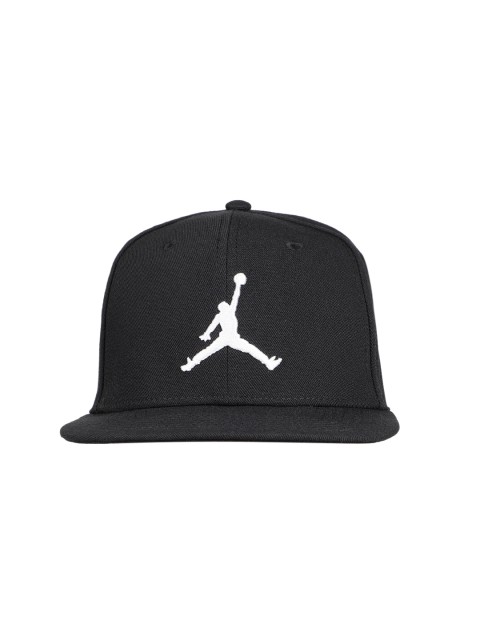 

Nike Unisex Black JORDAN PRO JUMPMAN Solid Snapback Cap