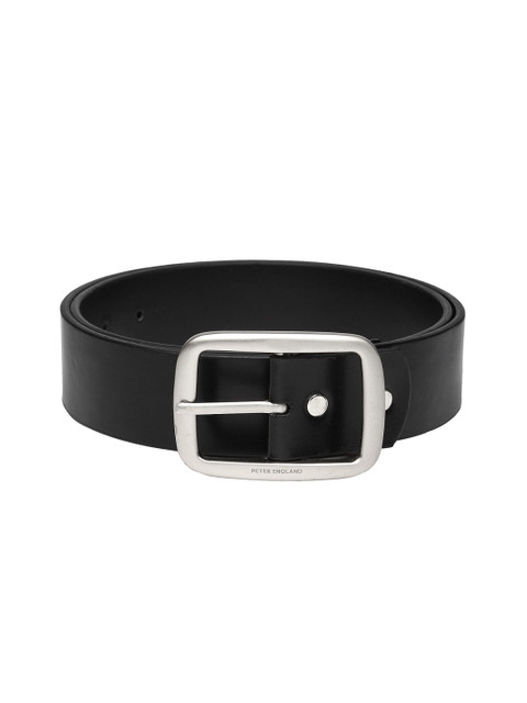 

Peter England Statements Men Black Belt