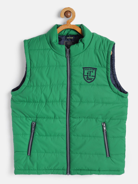 

Indian Terrain Boys Green Insulator Padded Jacket
