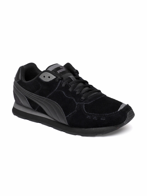 

Puma Unisex Black Vista SD Suede Sneakers