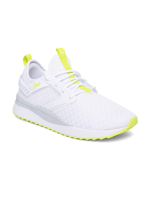 

Puma Unisex White Solid Pacer Next Excel Core Sneakers