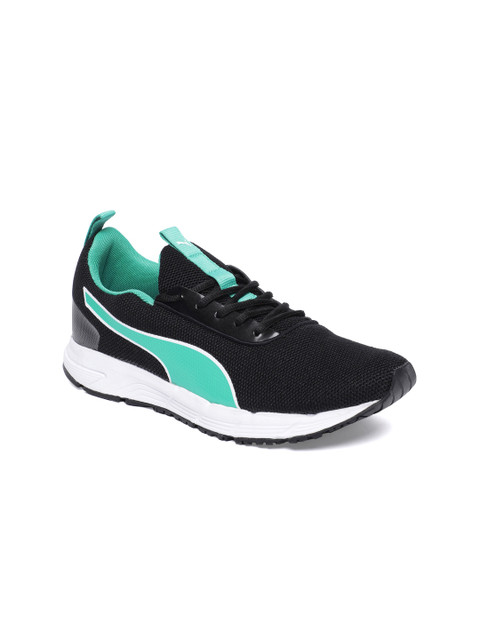 

Puma Women Black & Blue Solid Progression Pro Running Shoes