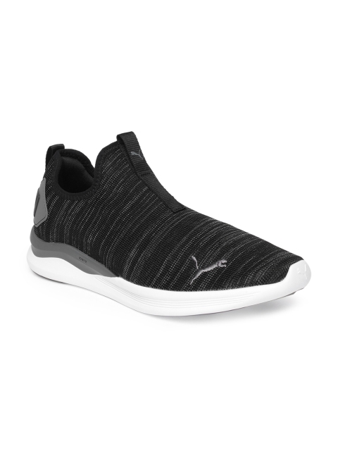 

Puma Men Black IGNITE Flash Running Slip-on Shoes