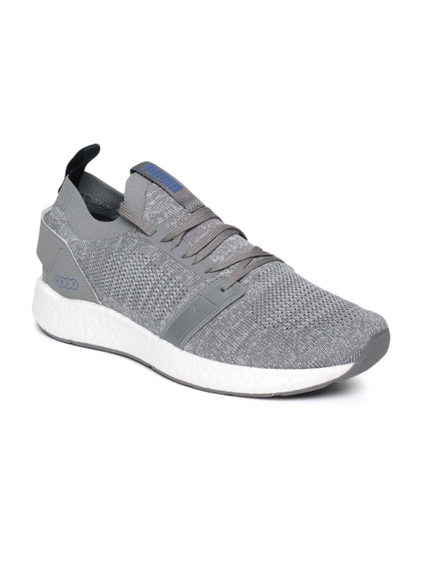 

Puma Men Grey NRGY Neko Engineer Running Shoes