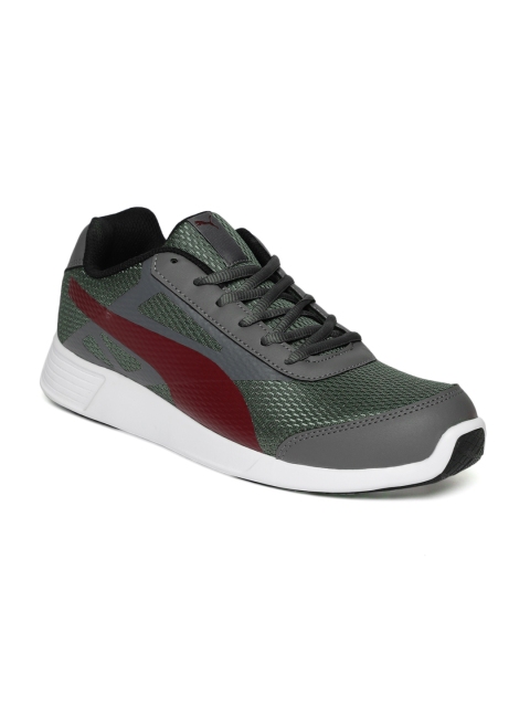 

Puma Men Grey Trenzo II IDP Running Shoes