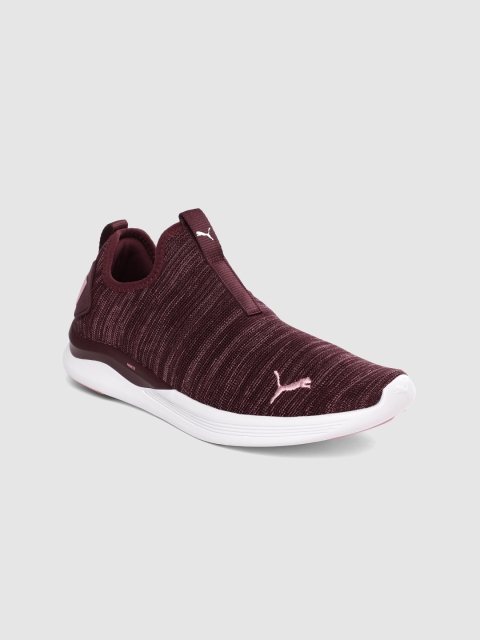 

Puma Women Purple Textile IGNITE Flash Summer Running Shoes