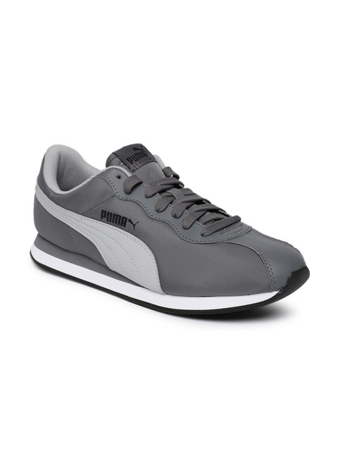

Puma Unisex Grey Turin II SoftFoam+ Sneakers