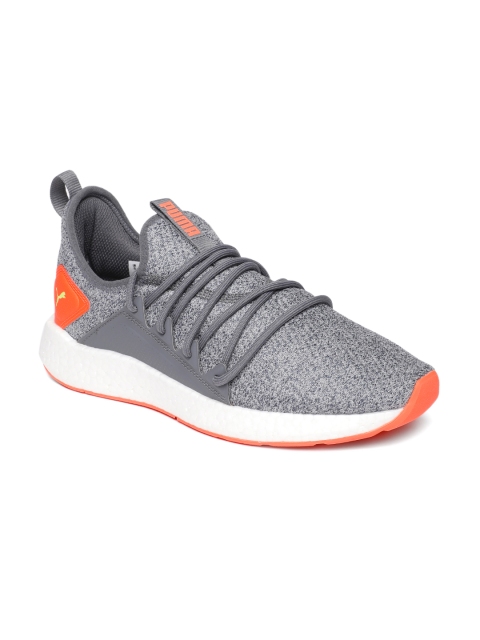 

Puma Men Grey NRGY Neko Knit Running Shoes
