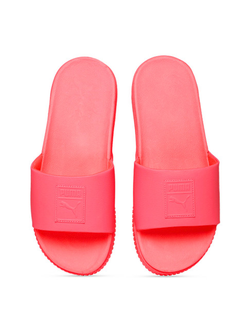 

Puma Women Pink Solid Platform Sliders