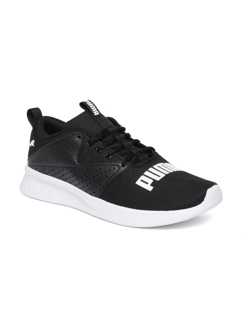

Puma Men Black Detector Running Shoes