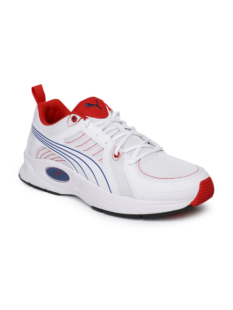 

Puma Unisex White Training or Gym Shoes, Navy blue