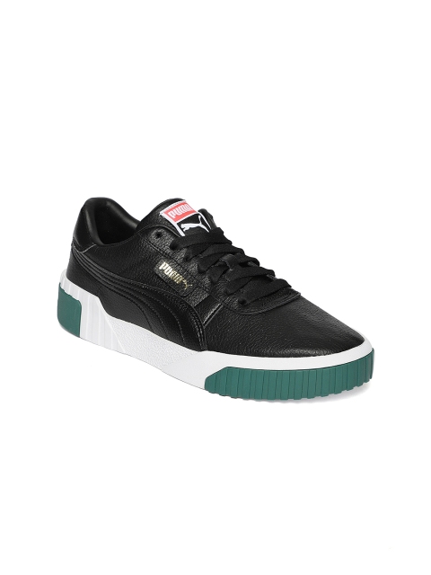 

Puma Women Black Cali Leather Sneakers