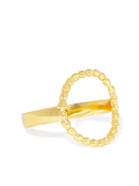 

Pipa Bella Gold-Plated Murphy Minimal Finger Ring