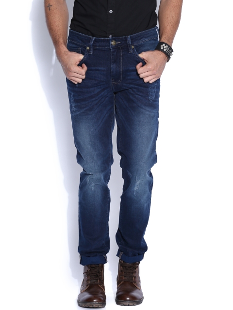 

Ed Hardy Blue Super Slim Fit Stretchable Jeans
