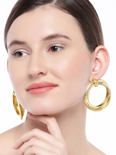 

OOMPH Gold-Toned Circular Studs