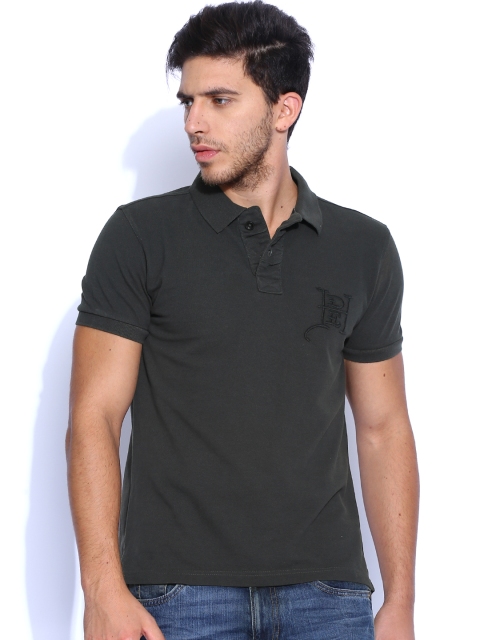 

Ed Hardy Charcoal Grey Polo T-shirt