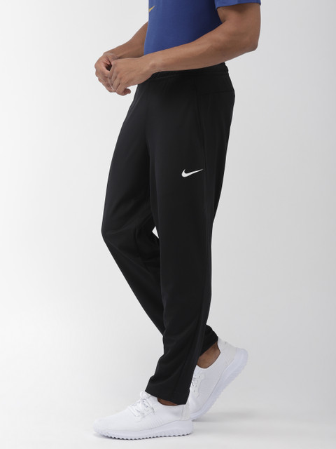 

Nike Men Black Solid Standard Fit AS CRKT KP Dri-Fit Track Pants