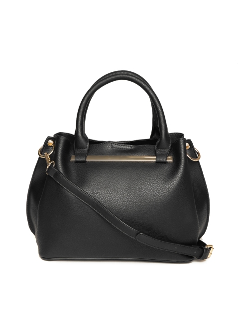 

DOROTHY PERKINS Black Solid Handheld Bag