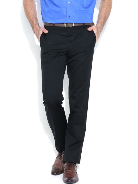 

Van Heusen Black Slim Fit Formal Trousers