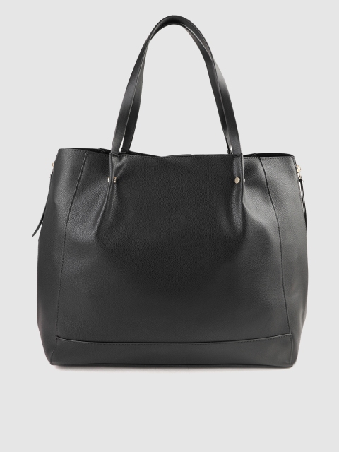 

MANGO Black Solid Shoulder Bag