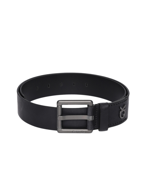 

Calvin Klein Jeans Men Black Leather Belt
