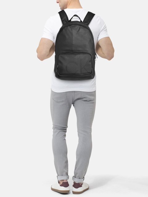 

Calvin Klein Jeans Men Black Solid Laptop Backpack