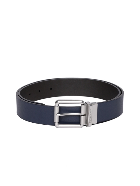 

Calvin Klein Jeans Men Blue & Black Reversible Leather Belt