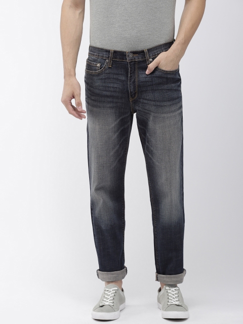 

Denizen From Levis Men Blue 231 Athletic Fit Low-Rise Clean Look Stretchable Jeans