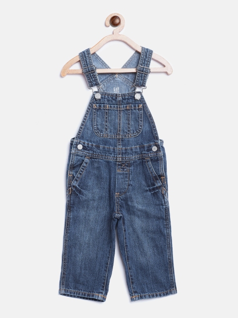 

GAP Boys Denim Overalls, Blue