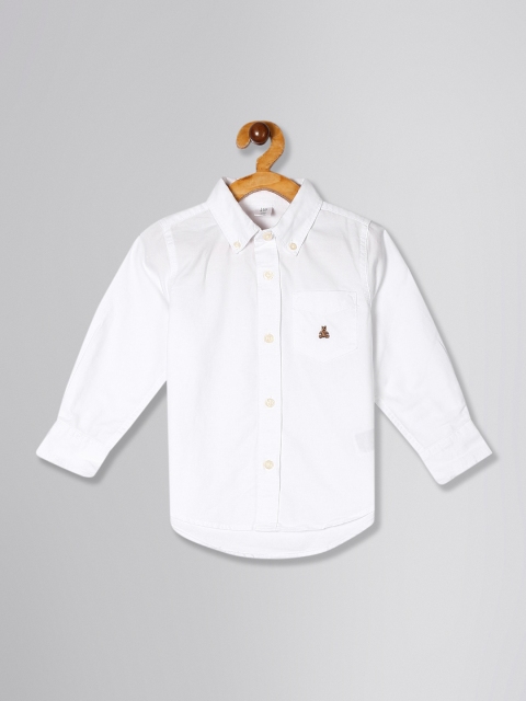 

GAP Boys White Oxford Button-Down Shirt