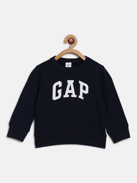 

GAP Boys Logo Sweatshirt, Navy blue