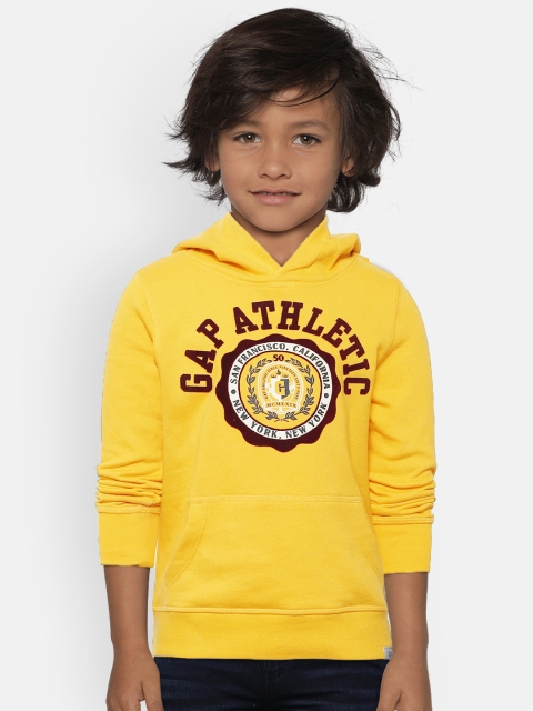 

GAP Boys Logo Hoodie Sweatshirt, Yellow