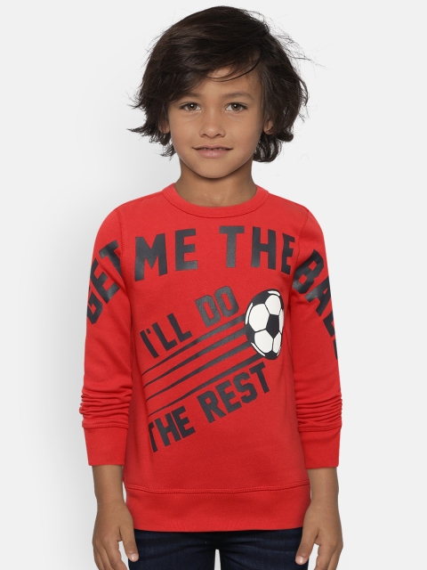 

GAP Boys Graphic Sweatshirt, Red