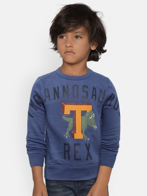 

GAP Boys Graphic Sweatshirt, Navy blue