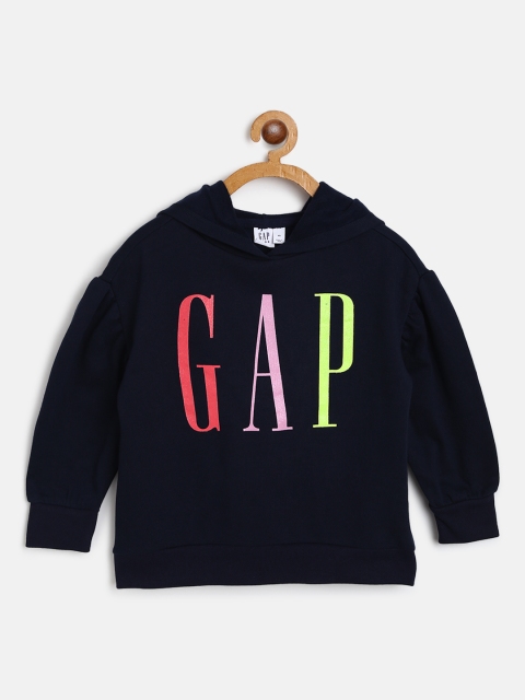 

GAP Girls Logo Hoodie Sweatshirt, Navy blue