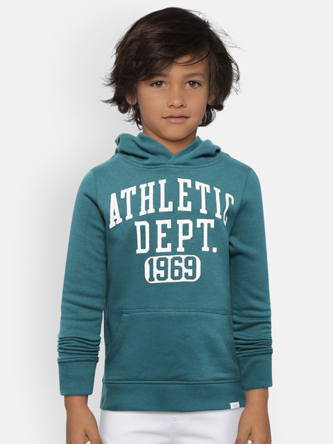 

GAP Boys Logo Hoodie Sweatshirt, Teal