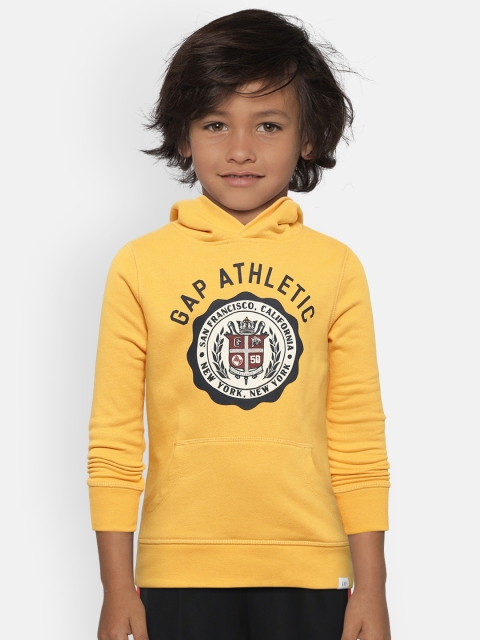 

GAP Boys Logo Hoodie Sweatshirt, Yellow