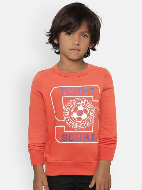 

GAP Boys Logo Sweatshirt, Orange