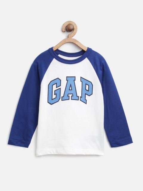 

GAP Boys Raglan Logo T-shirt, White
