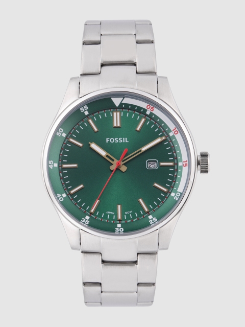 

Fossil BELMAR Men Green Analogue Watch FS5533
