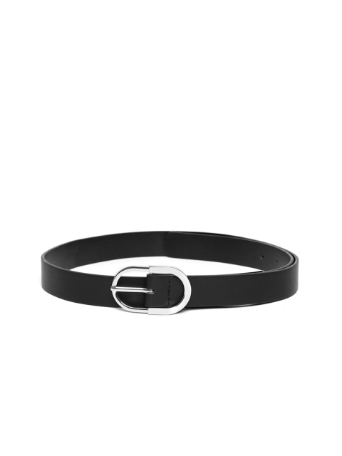 

MANGO Women Black Solid Belt