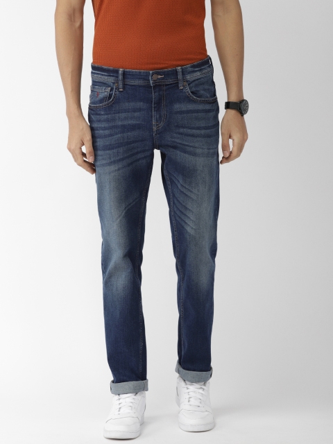 

Indian Terrain Men Blue Brooklyn Slim Fit Mid-Rise Clean Look Stretchable Jeans