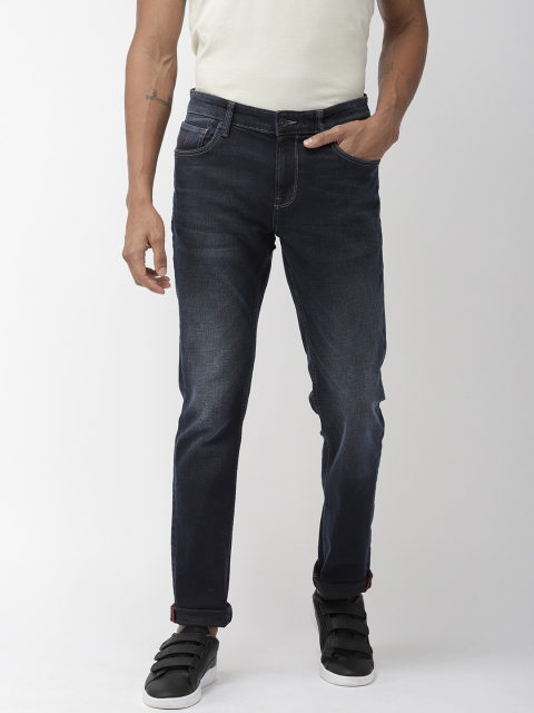 

Indian Terrain Men Blue Brooklyn Slim Fit Low-Rise Clean Look Stretchable Jeans