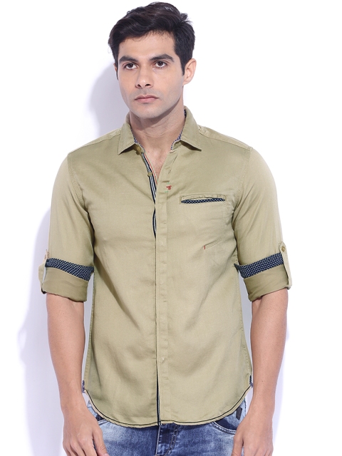 

The Indian Garage Co. Beige Casual Shirt