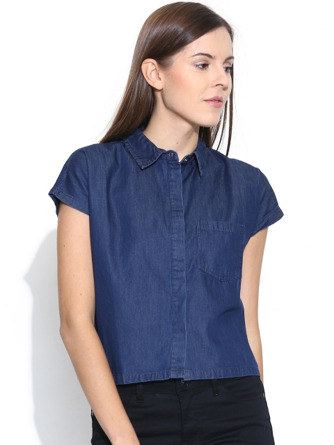 

Vero Moda Blue Denim Shirt